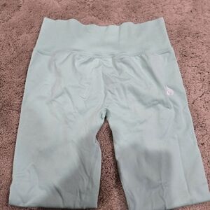 Mint Green High-Waisted Booty Sculpting Leggings